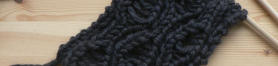 Thumbnail image for An unseasonal drop-stitch scarf